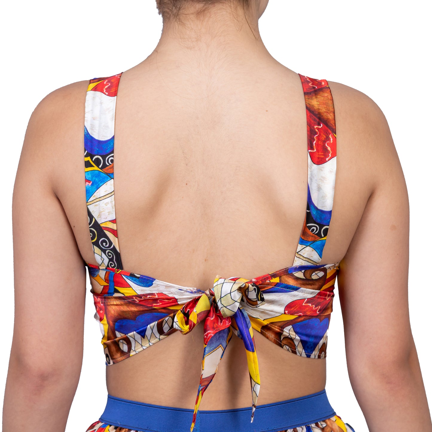 Blue Diamond Abstract / Women's Boxer + Bra