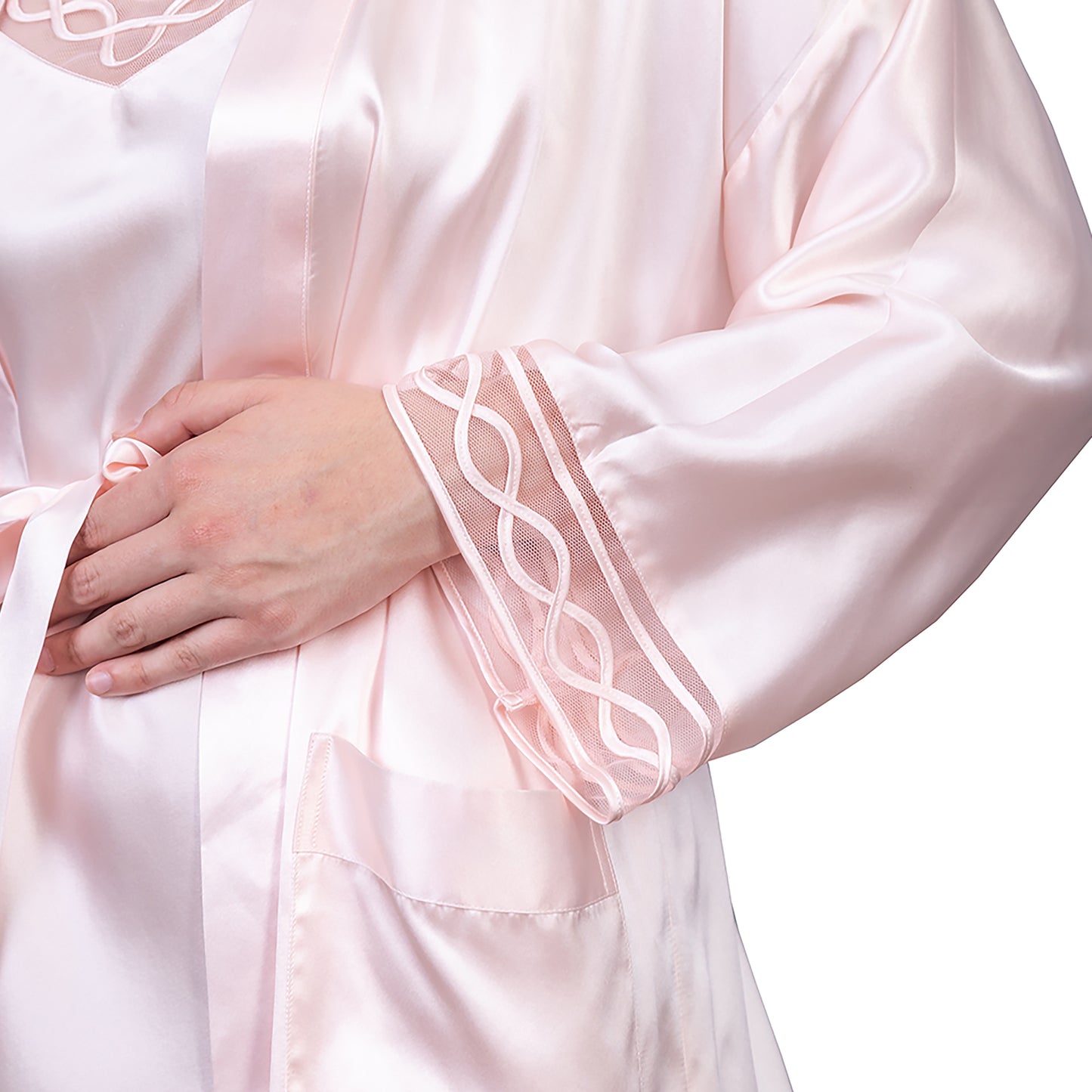 Classic / Pink Sleep Shirt + Robe
