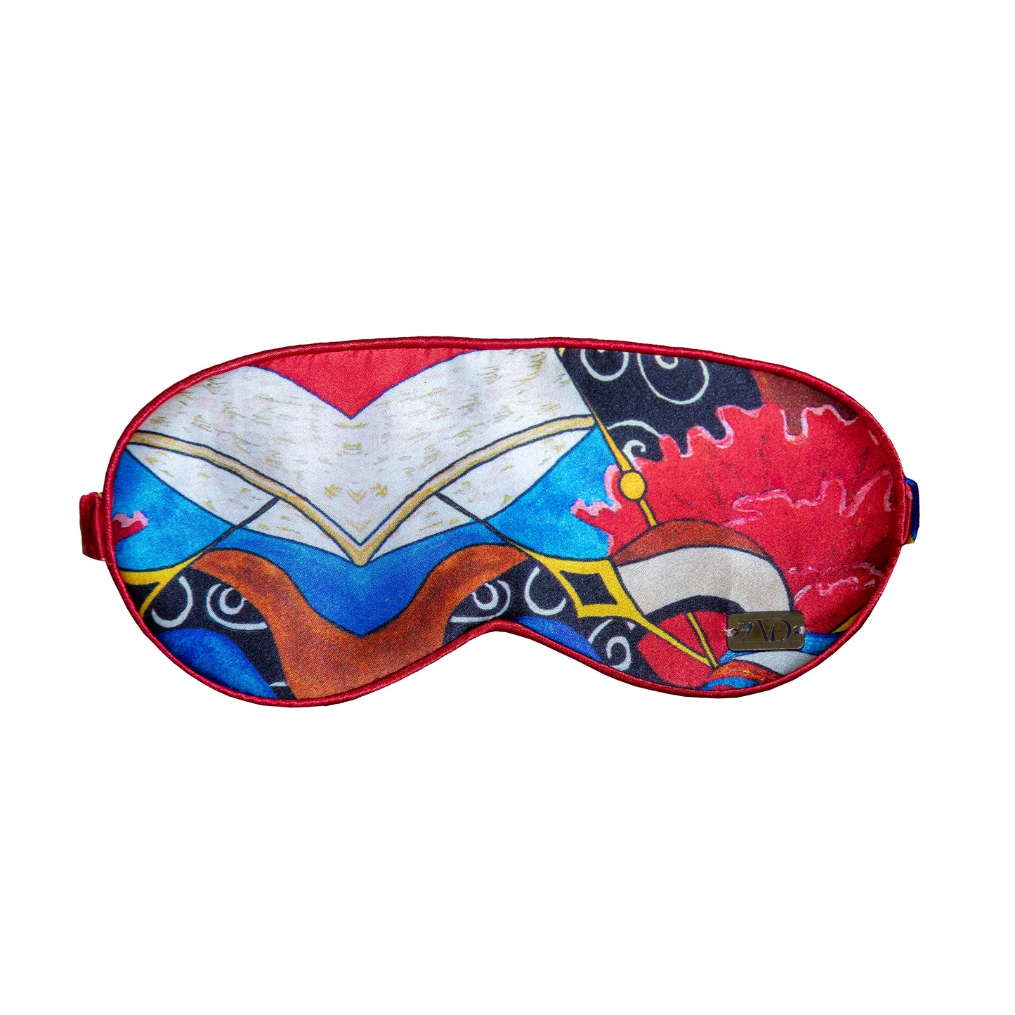 Blue Diamond Abstract / Eye Mask + 1 Scrunchies