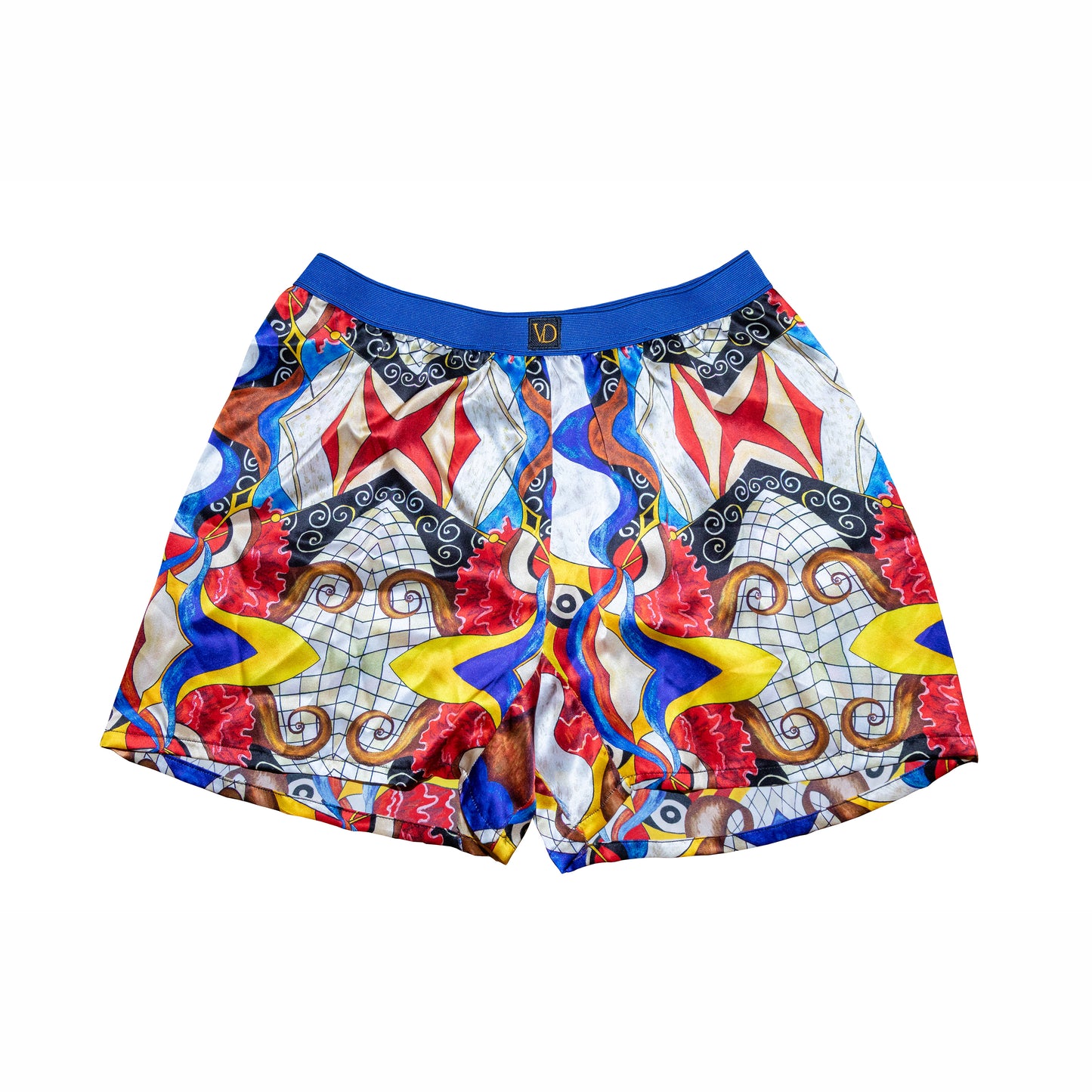 Blue Diamond Abstract / Blue Boxer