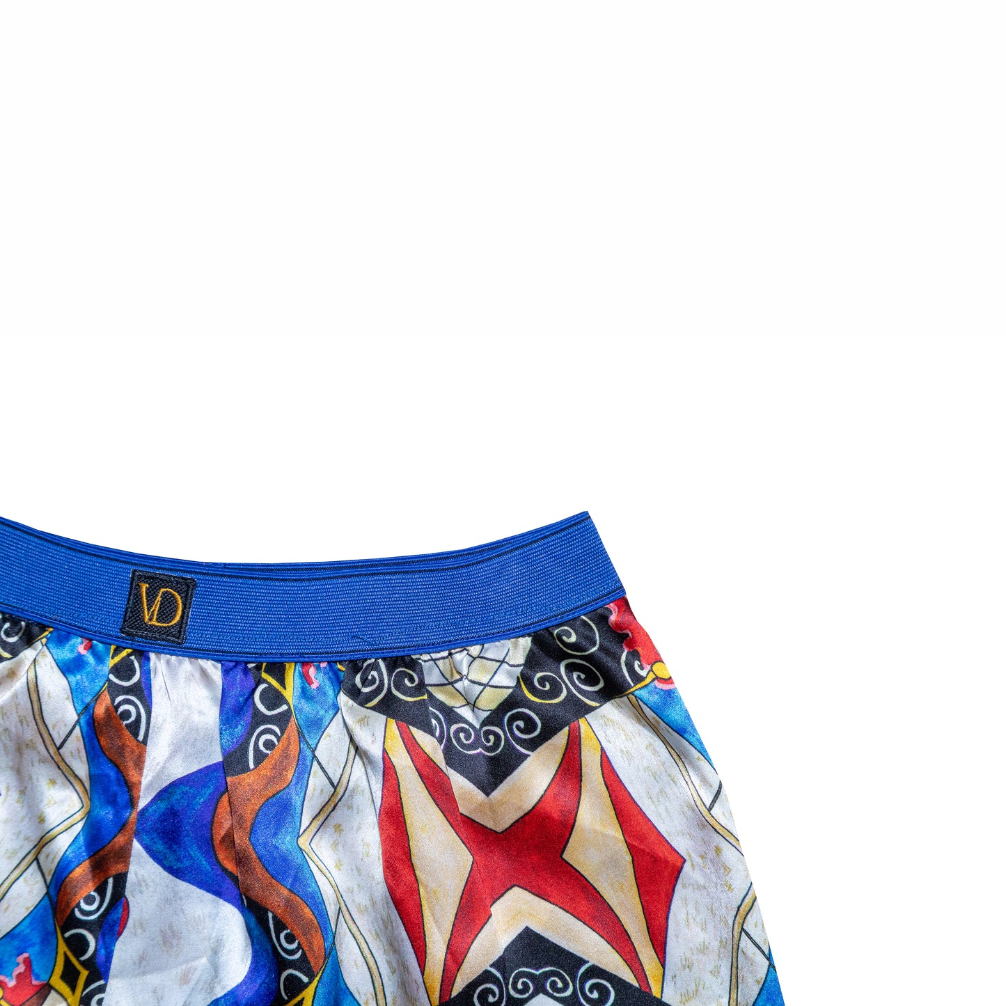 Blue Diamond Abstract / Blue Boxer