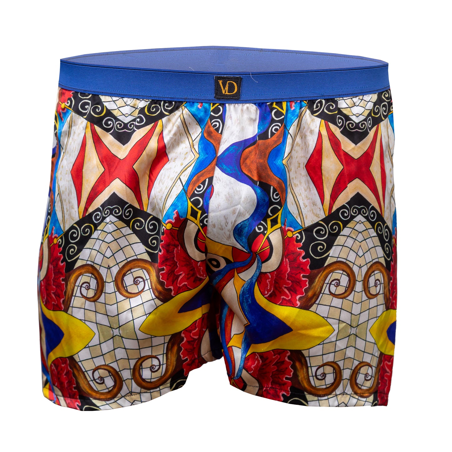 Blue Diamond Abstract / Blue Boxer