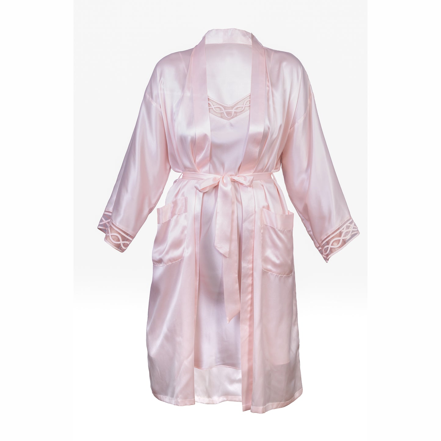 Classic / Pink Sleep Shirt + Robe