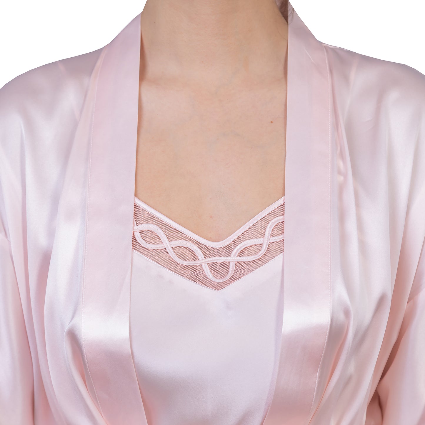 Classic / Pink Sleep Shirt + Robe